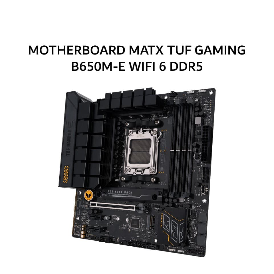 ASUS MOTHERBOARD MATX TUF GAMING B650M-E WIFI 6 DDR5 AM5 /AMD 3Y