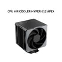 COOLER MASTER CPU AIR COOLER HYPER 612 APEX (2X 120MM ARGB FAN + 6 HEATPIPES) BLACK 5Y - Variant 1