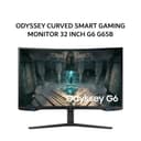 SAMSUNG ODYSSEY CURVED SMART GAMING MONITOR 32 INCH G6 G65B IPS QHD 1440P 1MS TIZEN OS WIFI 240HZ HDR 400 FULL ERGONOMIC SPEAKER 1Y PART + 3Y SERVICE - Variant 1