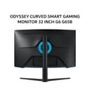 SAMSUNG ODYSSEY CURVED SMART GAMING MONITOR 32 INCH G6 G65B IPS QHD 1440P 1MS TIZEN OS WIFI 240HZ HDR 400 FULL ERGONOMIC SPEAKER 1Y PART + 3Y SERVICE - Image 2