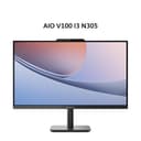 LENOVO AIO V100 I3 N305 8GB 512GB W11+OHS 23.8FHD IPS 3Y BLK -6RID - Variant 1