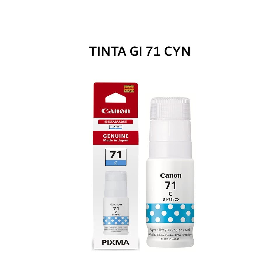 CANON TINTA GI 71 CYN