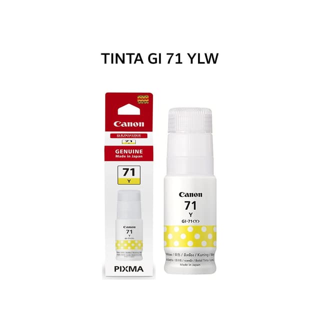 CANON TINTA GI 71 YLW