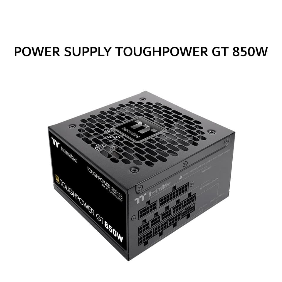 THERMALTAKE PSU POWER SUPPLY TOUGHPOWER GT 850W (80+ GOLD) FULLY MODULAR ATX 3.1 PCIE 5.1 SNOW WHITE 5Y