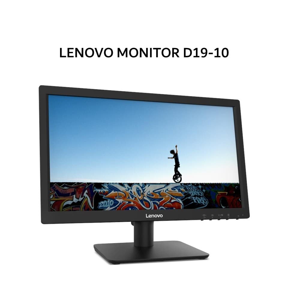 LENOVO MONITOR D19-10 19 INCH TN HD 768P 5MS 60HZ 3Y