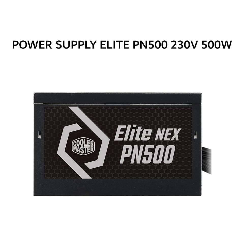 COOLER MASTER PSU POWER SUPPLY ELITE NEX PN500 230V 500W (80+) BLACK 3Y