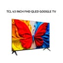 TCL 43 INCH FHD QLED GOOGLE TV - 43S5K - Image 1