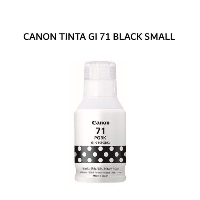 CANON TINTA GI 71 BLK SMALL