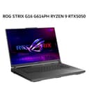 ASUS ROG STRIX G16 G614PH RYZEN 9 8940HX RTX5050 8GB/ 16GB 512GB W11+OHS+M365B 16.0QHD NEBULA 240HZ (BOX MOU) GRY -R9N55C6G-HM - Image 1