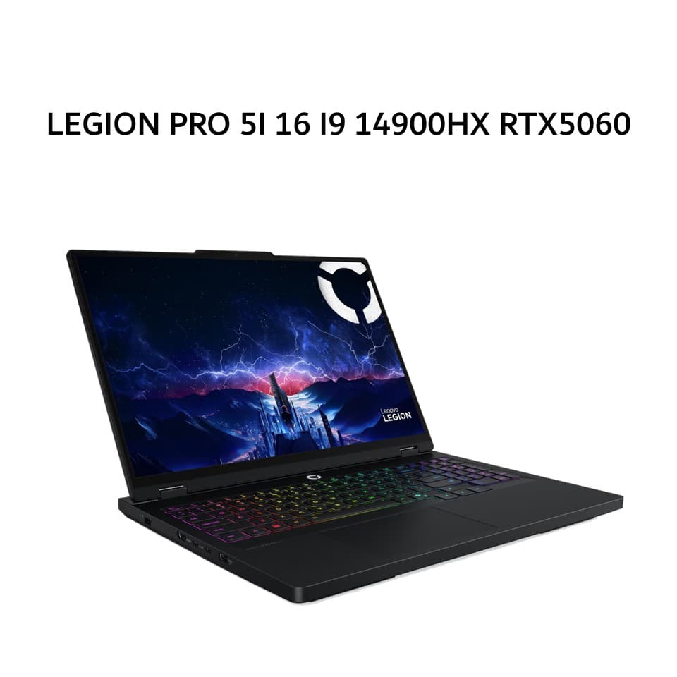 LENOVO LEGION PRO 5I 16 I9 14900HX RTX5060 8GB/ 32GB 1TB W11+OHS+M365B 16.0WQXGA 240HZ 100DCIP3 24ZRGB 3Y+3ADP -54ID