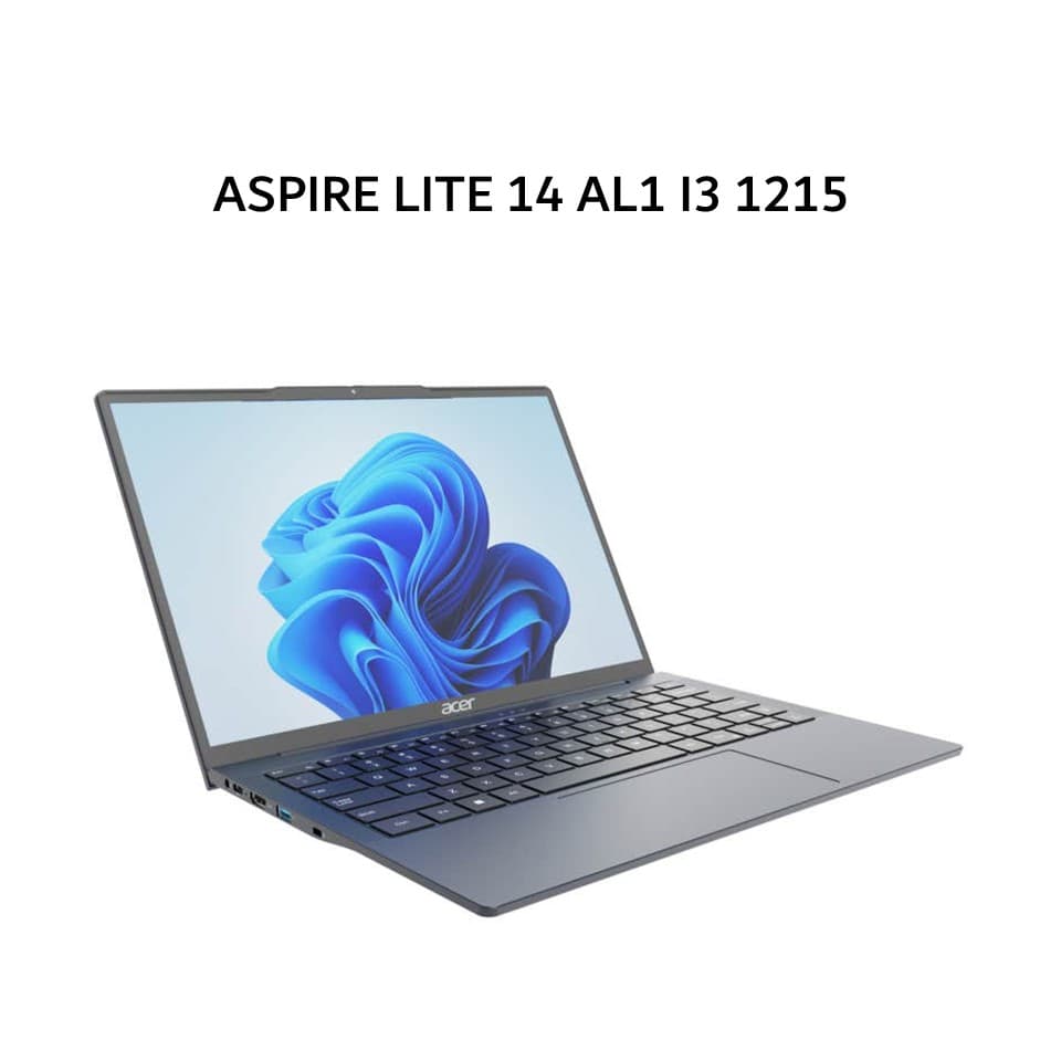 ACER ASPIRE LITE 14 AL1 I3 1215 8GB 256GB W11+OHS 14.0WUXGA IPS BLU -14M.RSID