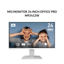 MSI MONITOR 24 INCH OFFICE PRO MP2412W VA FHD 1080P 1MS 100HZ WHITE 3Y - Variant 1