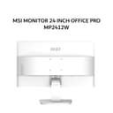 MSI MONITOR 24 INCH OFFICE PRO MP2412W VA FHD 1080P 1MS 100HZ WHITE 3Y - Image 2