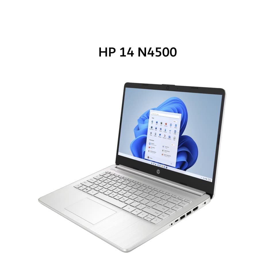 HP 14 N4500 4GB 512GB W11+OHS 14.0FHD BLIT 2Y SLV -DQ3133TU