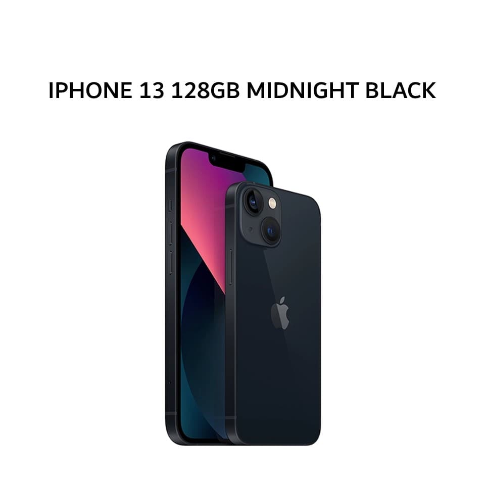 APPLE IPHONE 13 128GB MIDNIGHT BLACK GRS RSMI INDONESIA DIGIMAP