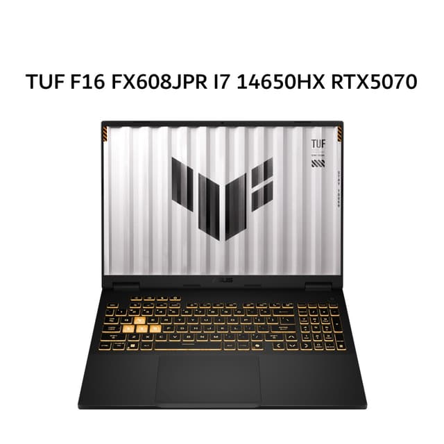 ASUS TUF F16 FX608JPR I7 14650HX RTX5070 8GB/ 32GB 1TB W11+OHS+M365B 16.0 2.5K 165HZ GRY -I757G9G-HM