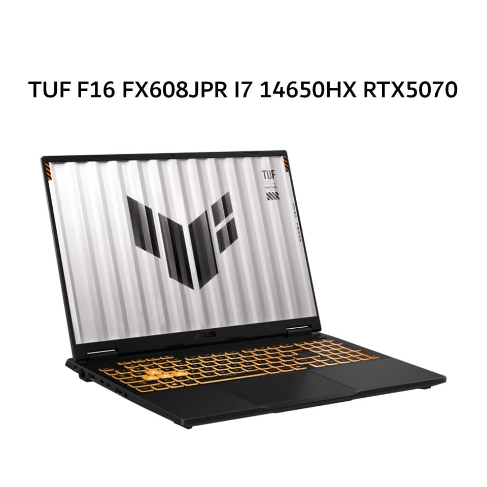 ASUS TUF F16 FX608JPR I7 14650HX RTX5070 8GB/ 32GB 1TB W11+OHS+M365B 16.0 2.5K 165HZ GRY -I757G9G-HM