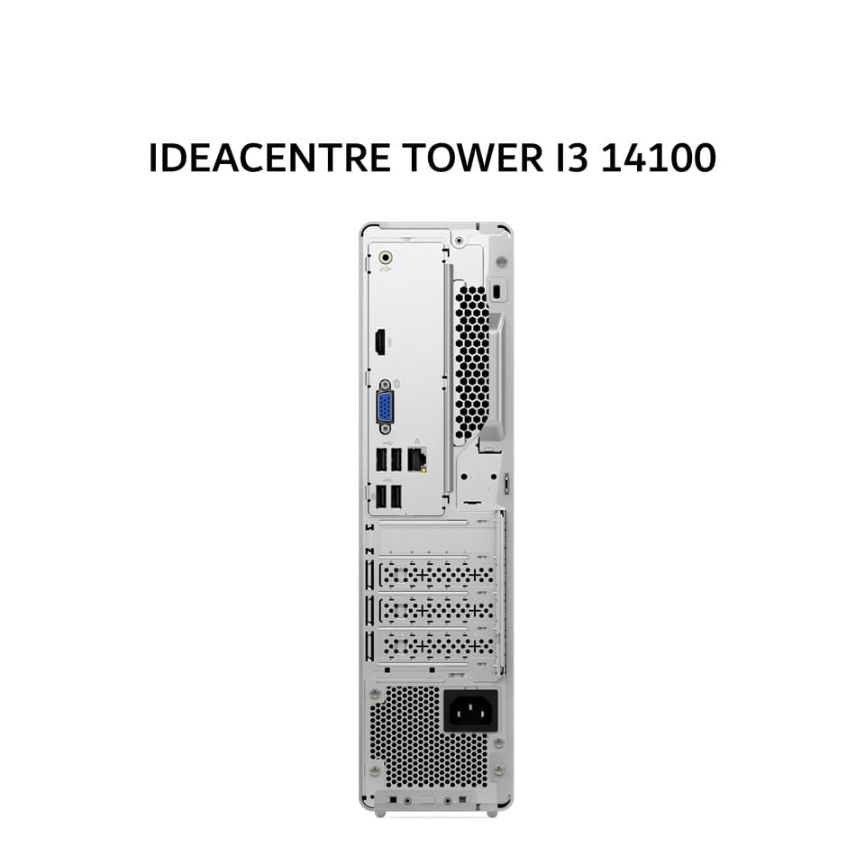 LENOVO IDEACENTRE TOWER I3 14100 8GB 512GB W11+OHS 1Y GRY -5XID +LED 21.5