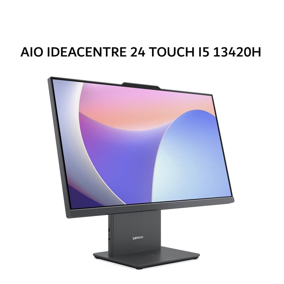 LENOVO AIO IDEACENTRE 24 TOUCH I5 13420H 8GB 512GB W11+OHS 23.8FHD IPS LUNA GREY -QPID