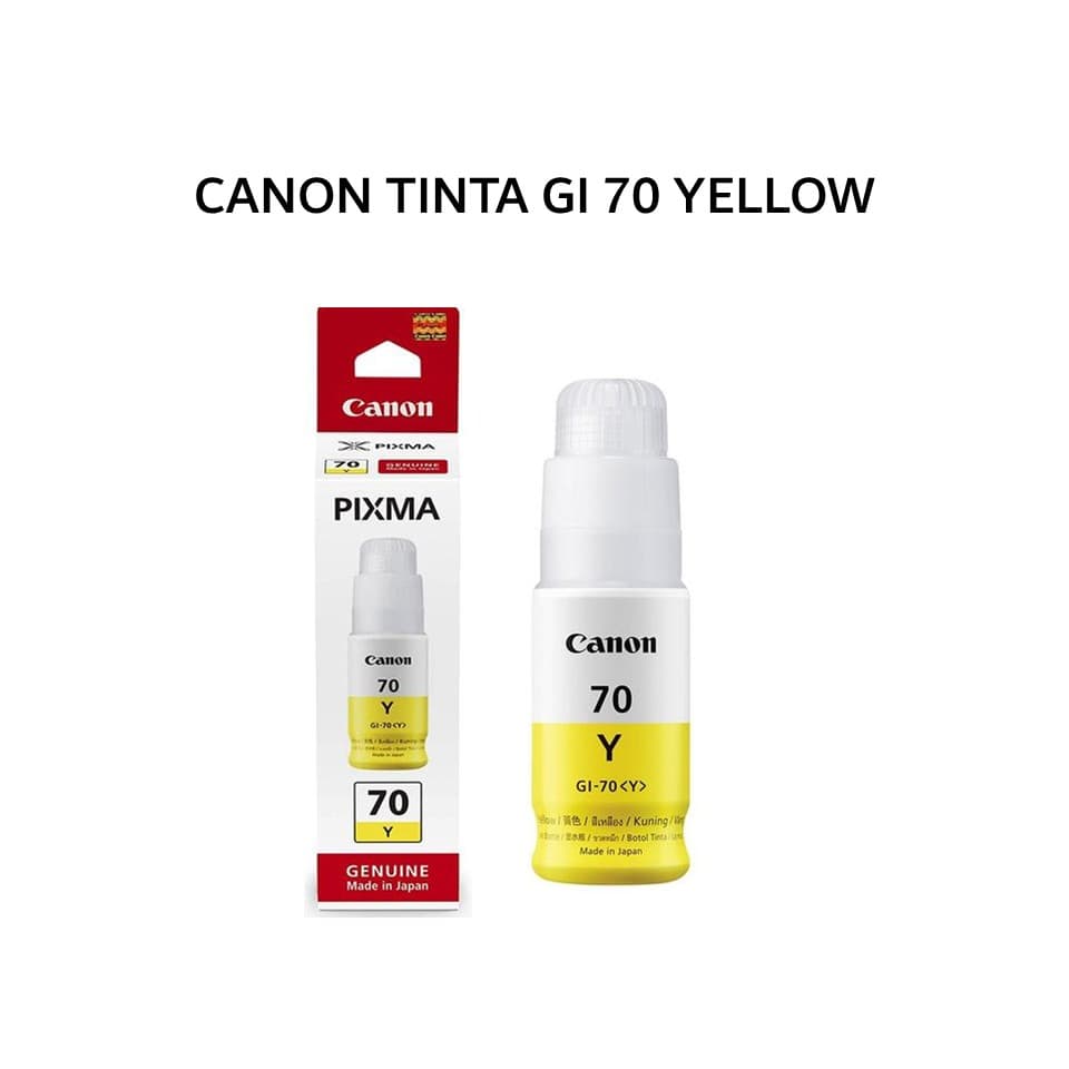 CANON TINTA GI 70 YELLOW